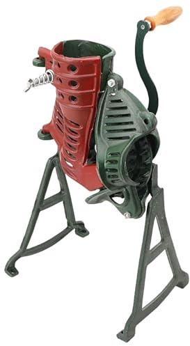 SUDEG Peeladora de Maíz Manual Comercial, Batidora de Maíz, Peladora de Maíz con Mango de Madera 30-35 kg Peladora de Maíz de Alto Rendimiento para Granjas y Familias