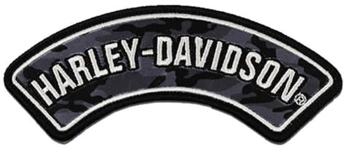 Harley-Davidson Aufnäher Camo Rocker