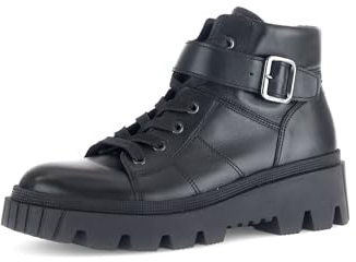 Gabor Damen Schnürstiefeletten, Frauen Stiefeletten,Best Fitting,Bootee,Booties,halbstiefel,Kurzstiefel,uebergangsschuhe,schwarz,38 EU / 5 UK