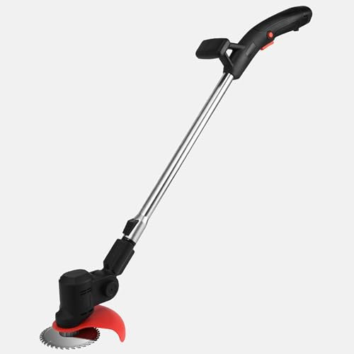 Tagliaerba Portatile con Batteria al Litio ad Alte Prestazioni Tagliaerba Wireless Tagliaerba Elettrico Tagliaerba a Batteria Retrattile Tagliaerba Ricaricabile da Giardino
