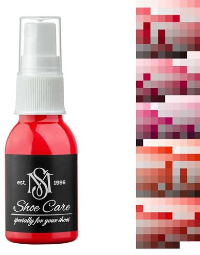 Spray rénovateur de couleur Rouge daim et nubuck – Soin du daim nubuck – Créez une correspondance individuelle de couleur par MAVI STEP