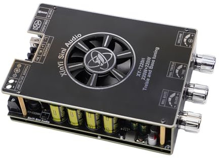 Asttenno XY-T220H Bluetooth-Audioverstärkermodul 220 W X 2 Hoch- und Niederfrequenzanpassung, Zweikanal-Stereo TPA3251-A