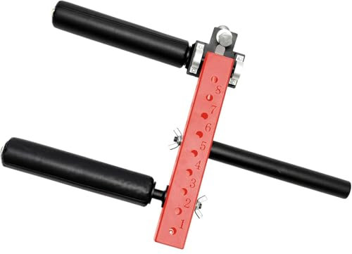 ROGHA Beinstrecker- und Curl-Maschine für Power Rack-Aufsätze, Beinstrecker-Aufsatz für Heimfitnessgeräte, Beincurl-Aufsatz für Trainingsgeräte,25mmdiameter-18mm