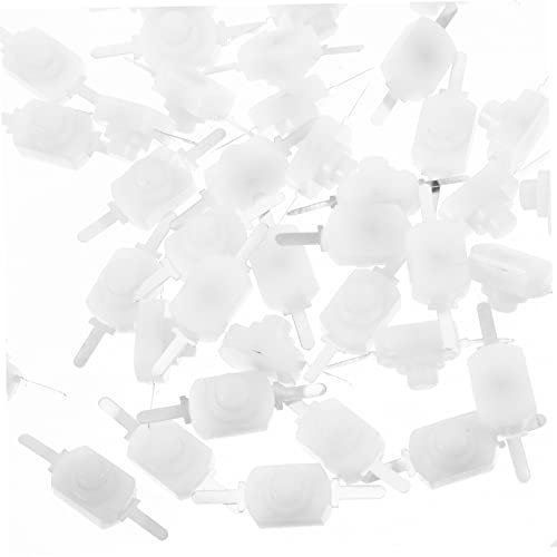 NAMOARLY Selbstsichernder Mini-druckknopf-set 2 Schwarz Für Taschenlampe