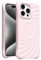ORNARTO VORTUXE für iPhone 15 Pro Max Hülle Silikon 6.7 | 2X Militär-Grade Fallschutz | Kompatibel mit MagSafe | Sleek Ästhetik Flüssigsilikon Handyhülle iPhone 15 Pro Max - Rosa