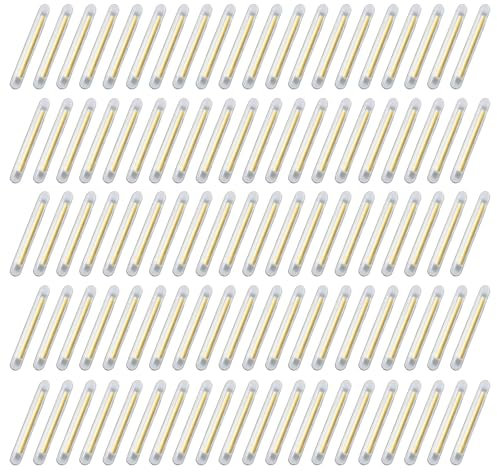 TAZIZI 100 Stück Angeln Leuchtstab Leuchtspitze Outdoor Leuchtender Angelstab Fihisng Grüner Leuchtstoff Leuchtstab Leuchtstab