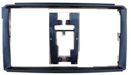 Autoradio Blende Für Smart Für Fortwo 450 2004 2005 2006 2007 Auto Multimedia Rahmen Audio Radio Armaturenbrettblende 9 Blenden Auto Einbaurahmen(Frame only)