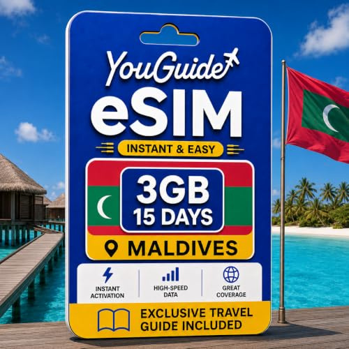 Malediven eSIM 3GB 15Days