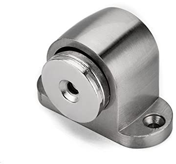 TaleeMall Magnetic Door Stop - Compact Metal Door Stopper Magnet Stainless Steel, style1-magnetic