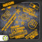 Kiwistar Sticker Bomb Set 01 - Bogengröße: A4 Bremsen…Felgen…, Shockerhand, Autobahnfreak, Fehlende PS…, Leider Geil Auswahl Sammlung Aufkleber Scheibe Tuning Decal