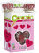 Caramelos Cerdán - Piruletas Corazón Serie Oro Sabor Cereza | Estuche de 110 Unidades | Caramelo Duro con Palo Sin Gluten ni Alérgenos | Ideal para Fiestas, Eventos y Cumpleaños