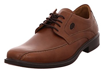 Jomos Classic Halbschuhe in Übergrößen Braun 206202 23 322 große Herrenschuhe