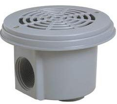 Hayward Bonde de Fond Piscine béton et Liner cofies Gris Clair