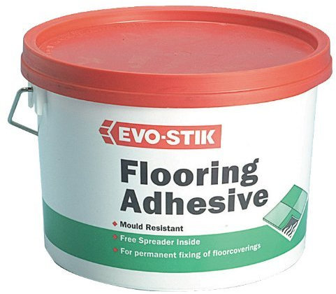 3 x BOSTIK EVO STIK 1 Litre Flooring Adhesive Lino PVC Tiles Carpet Ready Mixed Glue