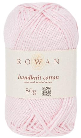 Rowan Hand Knitting Yarn, 100% Cotton, b.Pink, One Size