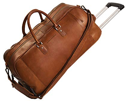 The Chesterfield Brand - Leder Trolley Reisetasche Cognac Jayven