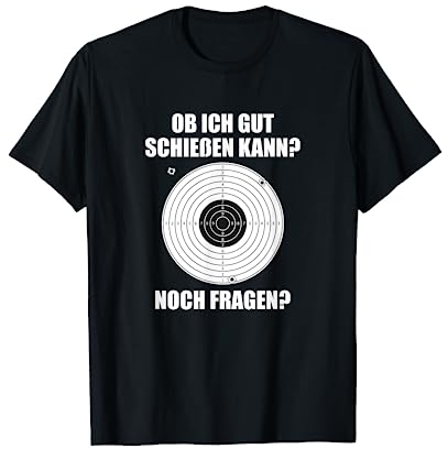 Schützenfest Zielscheibe Schießsport Sportschütze Geschenk T-Shirt
