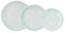 Bidasoa Infiniti Infinit Vajilla de Porcelana Completa Moderna 18 Piezas Llanos hondos |6 Platos Postre, Verde, Estandar