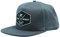 Cap Grau Full Patch Snapback - Surf Monkey® - Baseball Cap für Herren/Damen