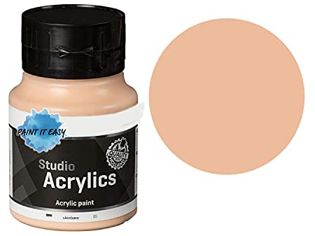 PAINT IT EASY NEU Studio Acrylfarbe, Akademie Qualität, 500 ml, Hautfarbe