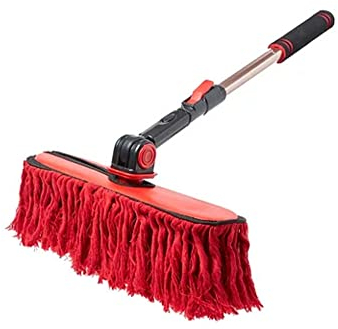 California Car Cover Co. 96629 California Car Duster Triple Threat Duster with Extension Handle, Red