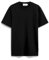 ARMEDANGELS Herren Heavyweight T-Shirt aus recycelter Baumwolle MAARKOS Relaxed Fit Black