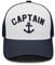 singwe Captain Hut Boot Zubehör Captain Skipper Baseball Cap Gorras para hombres Originales Damen Herren Golfmütze, Marineblau-1, Einheitsgr��e