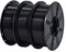 iBOSS PLA+ Filament 1.75mm Schwarz，PLA Plus 3D Druck Filament 3kg Reel PLA+ Filament Tolerance Accuracy +/- 0.02 mm for 3D Printer and 3D Pen