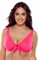 Vivisence 3202 Reggiseno Bikini Liscio Monocolorato Coppe Morbide con Ferretti, Rosa Fluo,2E