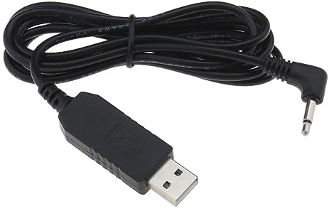 YINETTECH 1stk USB-Ladekabel für Rasierer Kompatibel mit Remington Barba Bartschneider MB320 MB320C MB42C MB310C MB200 Pa3215U, 3,2 V, 24 AWG, 1,5 Meter