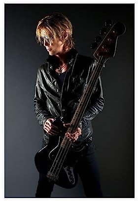 NEDOES Duff McKagan auf Bass, Leinwand-Poster, Schlafzimmer, Dekoration, Sport, Landschaft, Büro, Raumdekoration, Geschenk, ungerahmt, 20 x 30 cm