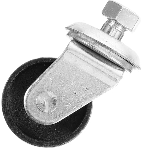 Angoily Lenkrollen Wagenheber Schwerlastrollen Transportrollen 16mm Möbelrollen Ersatzrollen Industrierollen Räder für Auto Zubehör Trolley Kinderbett Lenkrad Hochleistung Hydraulik