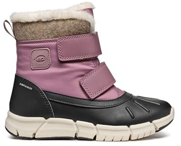 Geox JUNIOR J FLEXYPER GIRL B AB HYBRID DK ROSE/BLACK 34_EU
