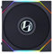 Lian Li UNI Fan TL LCD Series Reverse Blade Lüfter - 140mm, Schwarz