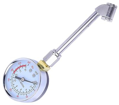 Reifendruckprüfer,Manometer Druckluft Auto Reifendruckmesser Druckmessgerät,Luftdruckprüfer, Genaue Reifendruckprüfer für Reifen Präzision Reifendruck Messgerät Mechanisches Reifendruckmessgerät
