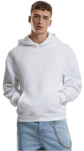Urban Classics Fluffy Hoody White, XXL