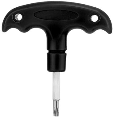 XIHIRCD Golf Torque Wrench, Adjustable Golf Tool with Plastic Handle Metal Golf Driver Tool Golf Driver Spike Wrench Portable Golf Club Adjustment Head Tool for Golf Club Driver Equipment (Black)