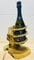 My Square Mile Wooden Wine Bottle Holder with Rope, Rustic Bar (1, Upright Holder)