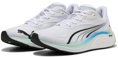 PUMA Scarpe da Running Electrify Nitro™ 4 da Uomo 42, White Mint Melt Speed Blue Green