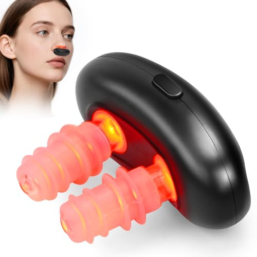 Rotlichttherapie für Nase, Rotlichttherapie für Nase und Nebenhöhlen, tragbares Rotlicht-Nasentherapiegerät
