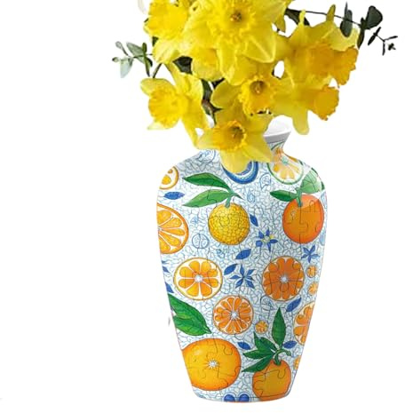 shpuuyy Puzzle Vase 3D - Pot à Casse-Tête pour Femme,Projet Artisanal Décoratif Bocal pour Collection Détente Chambre Salon Bureau Table Fête des Mères Noël