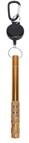 SPYMINNPOO Club Cleaner Tool with 3 Replaceable Heads, Aluminum Alloy Golf Club Sharpener & Scraper with Pull Cord