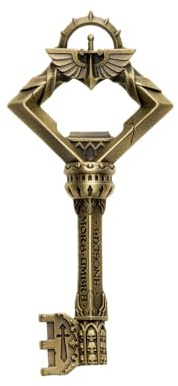 Starforged Warhammer 40K Space Marines Dark Angels Inner Circle Bottle Opener Men's Fashion Jewelry