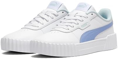 PUMA Mädchen Carina 3.0 Sneakers 35.5, White Intense Lavender Purple