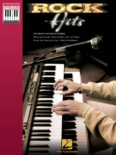 Rock Hits: Note-for-note Keyboard Transcriptions