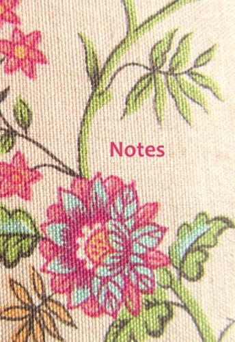 Mini Notizbuch - Blumen: ca. A6, liniert