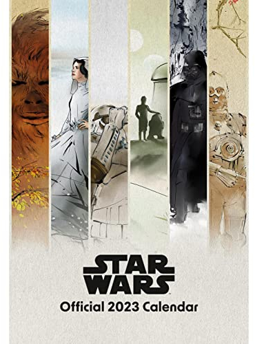 Pyramid International Star Wars Classic (Erwachsene) 2023 – Monatsansicht Poster-Kalender 30 cm x 42 cm – offizieller Merchandise-Artikel
