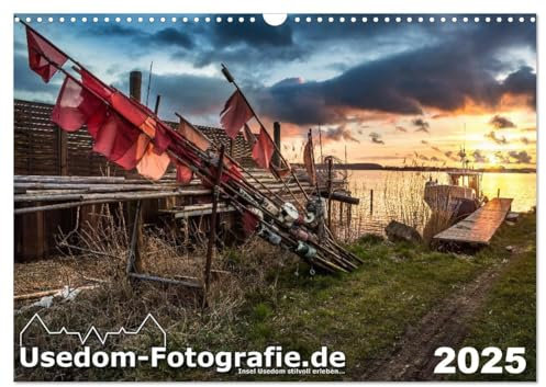 Usedom-Fotografie.de (Wandkalender 2025 DIN A3 quer), CALVENDO Monatskalender