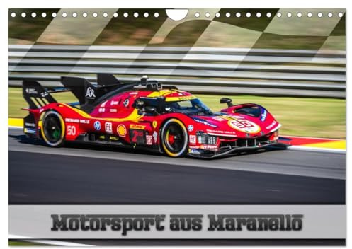 Motorsport aus Maranello (Wandkalender 2026 DIN A4 quer), CALVENDO Monatskalender