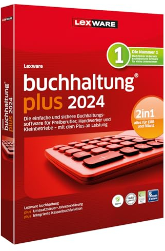 Lexware buchhaltung 2024 | Plus | Minibox (365 Tage) | Einfache Buchhaltungs-Software vom Marktführer